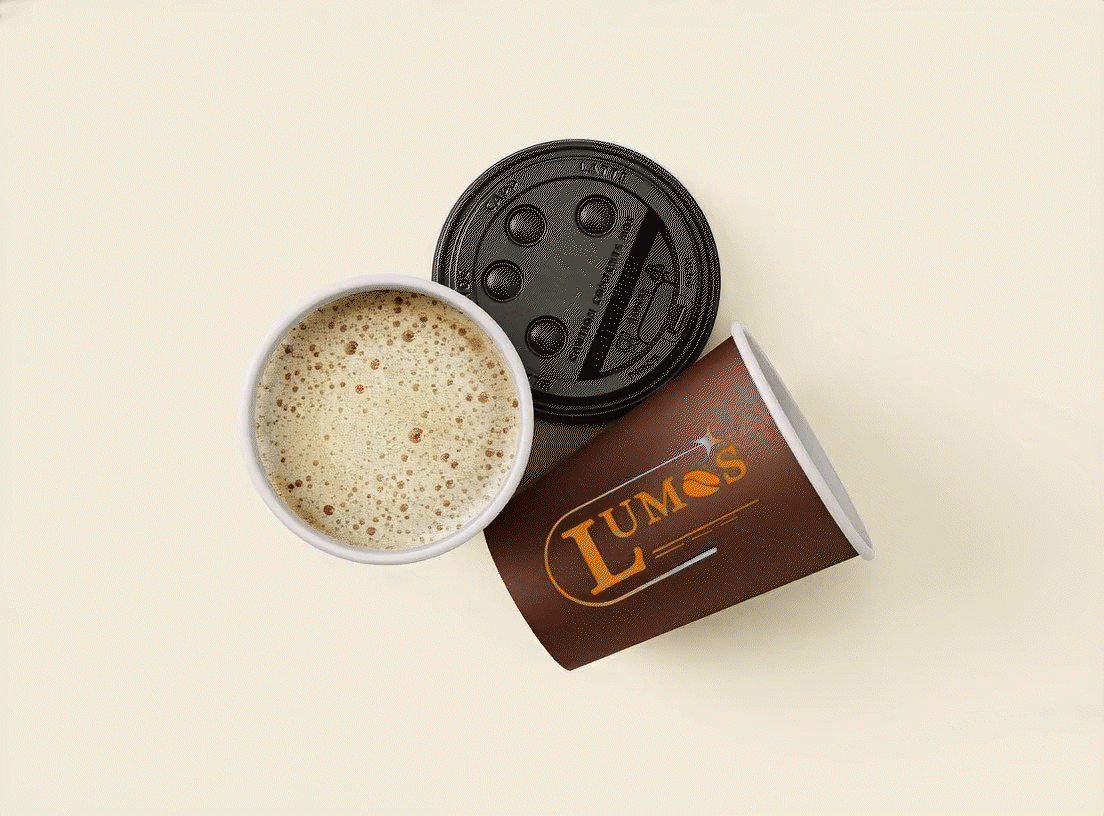 Visual identity for a coffee brand